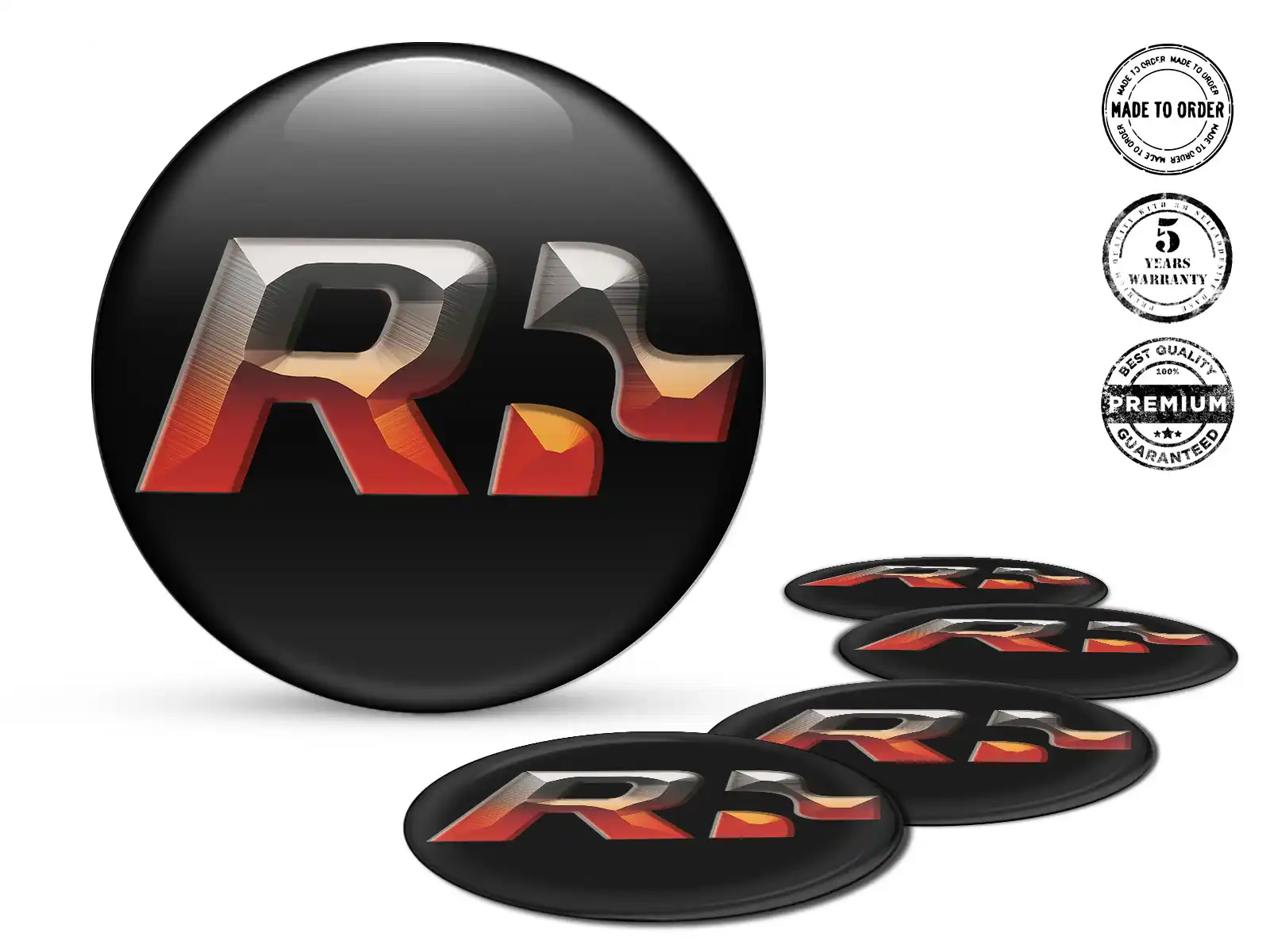 Wheel emblem Racing Edition Superior Stickers for Cars